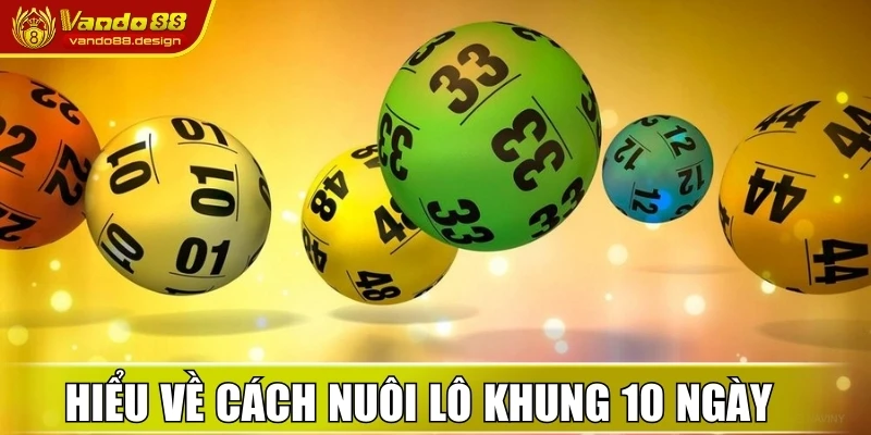 Người chơi hiểu thế nào về cách nuôi lô khung 10 ngày