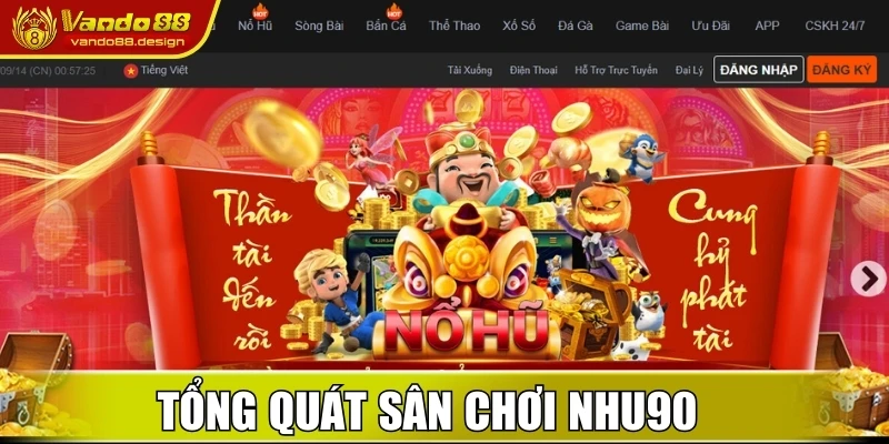 Thông tin tổng quát về sân chơi Nhu90