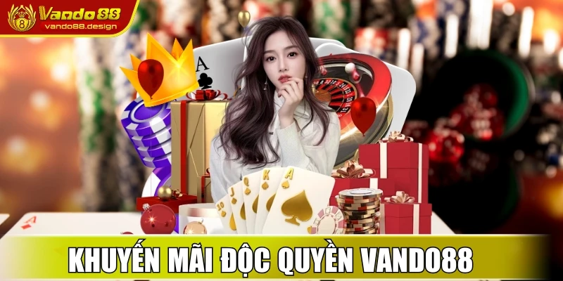 Khuyến mãi độc quyền Vando88 cung cấp cho người chơi